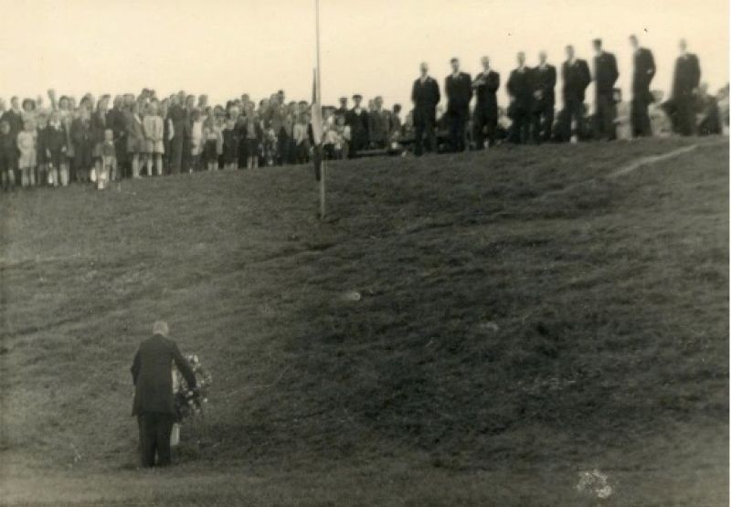 Het eerste bevrijdingsfeest
