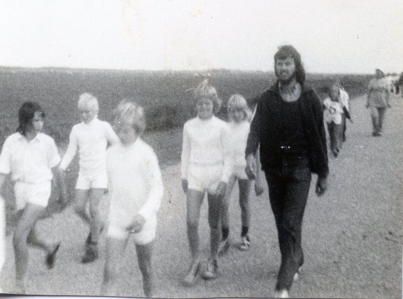 Foeke Sjoerds Skoalle - op Skier, 1973 