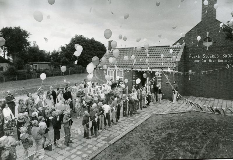 Foeke Sjoerds Skoalle - Aanbouw, 1986