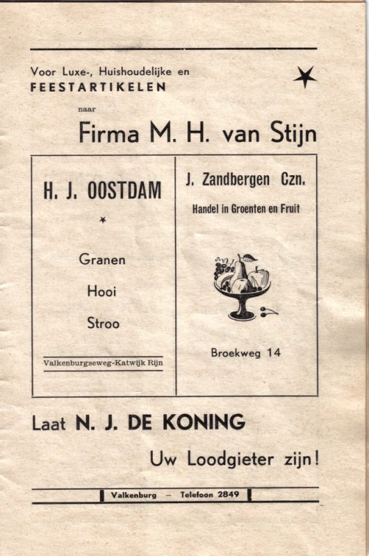 Zandbergen, Czn. Handel in Groenten en Fruit