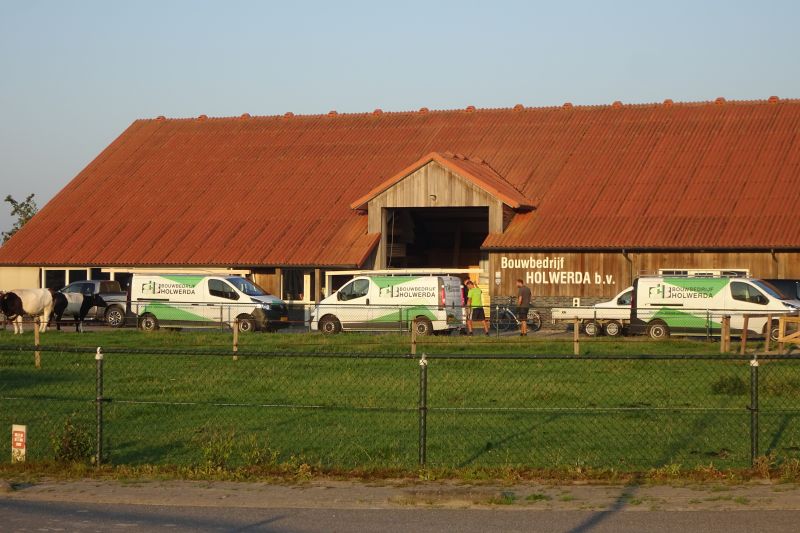 Bouwbedrijf Holwerda op 