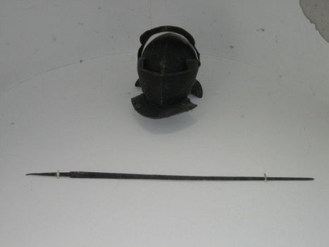 Helm van Schelte van Aysma ’ontdekt’