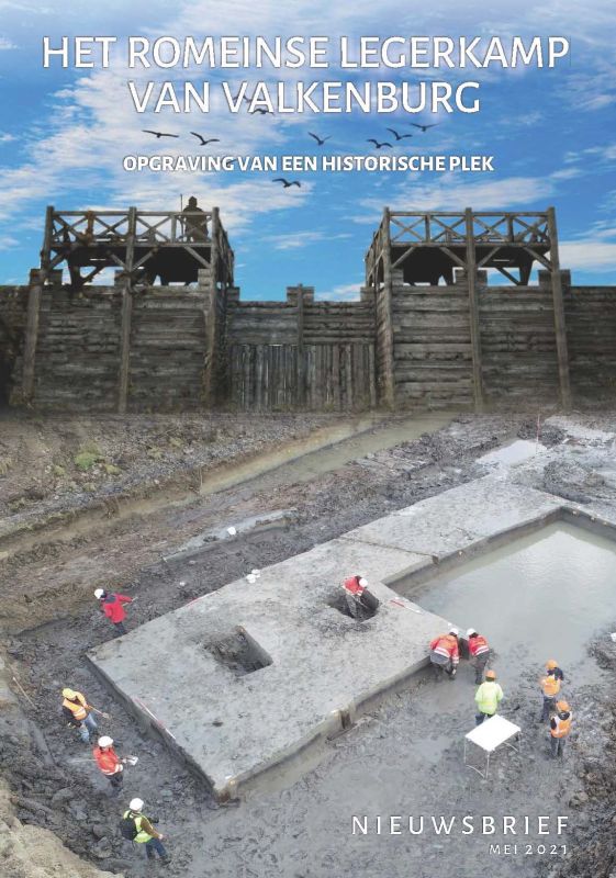 Nieuwsbrief Romeins legerkamp op vliegveld Valkenburg