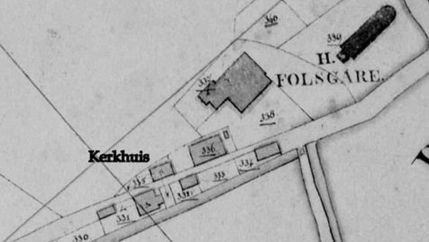 Tsjaerddyk, kerkhuis noord