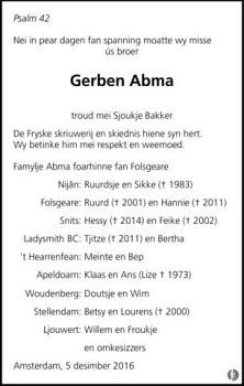 Gerben Abma
