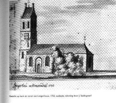 Kerk van Longerhouw gebouwd