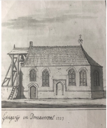 Kerk en klokkenstoel 