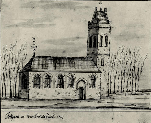 De kerk in Folsgare vanaf 1864 tot heden