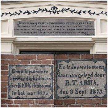 De kerk in Folsgare vanaf 1864 tot heden