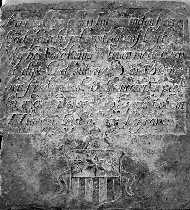 De grafstenen van de Foekema`s