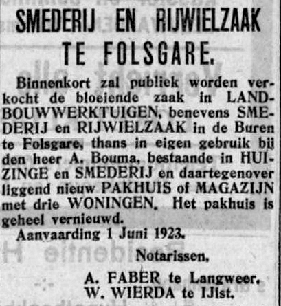 De smederij van Folsgare