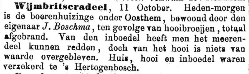 Jouke Boschma, in Folsgeaster in Amerika