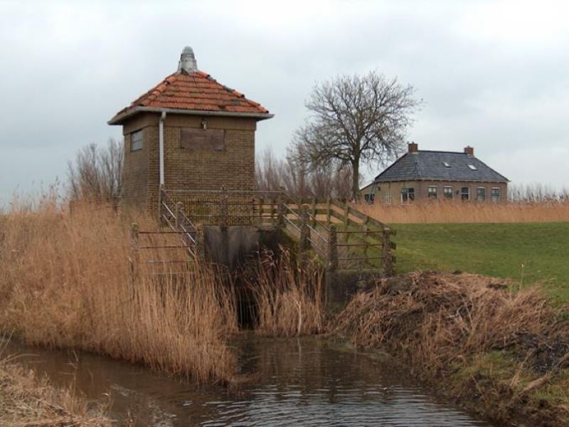 Het gemaal aan de Tsjaerddyk