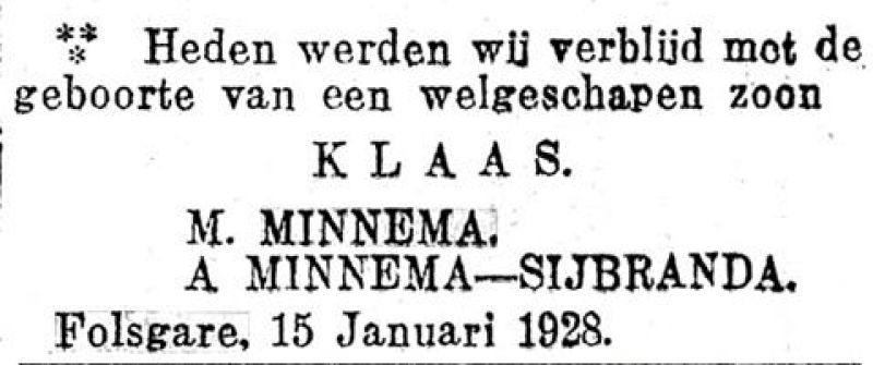 Minne Minnema
