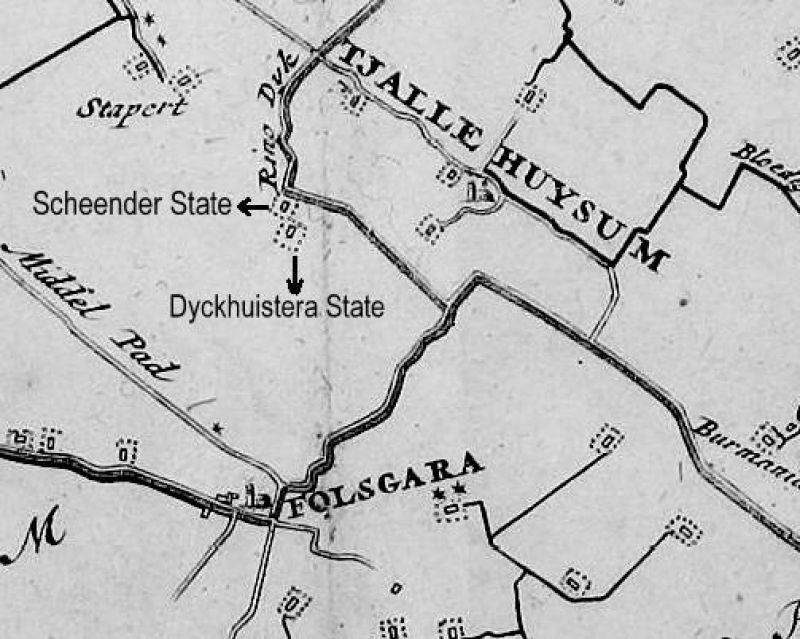 Dyckhuistera state en Scheender state